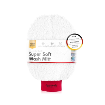 Mikrofaser-Waschhandschuh ChemicalWorkz Supersoft, Rot