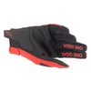 Luvas de ciclismo Alpinestars 2024 Radar Gloves, vermelhas