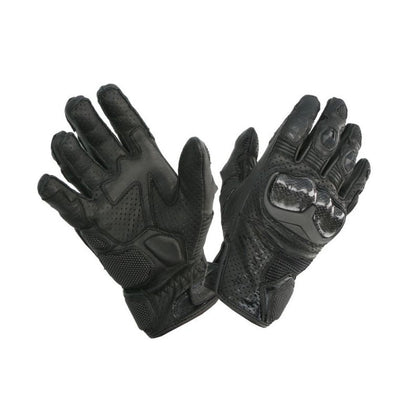 Moto rukavice Adrenaline Hexagon PPE, čierne