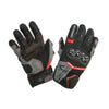 Motorhandschoenen Adrenaline Hexagon PPE, zwart/grijs/rood