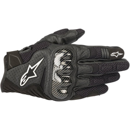 Motorcycle Gloves Alpinestars SMX-1 Air V2, Black