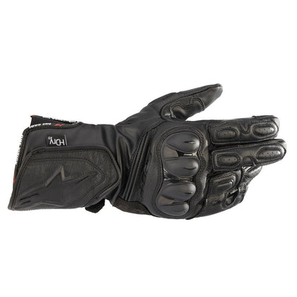 Vedenpitävät Moto Gloves Alpinestars SP-8 HDRY, musta