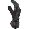 Guantes de moto para mujer Richa Ella WP, negro/rosa