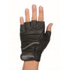 Kožené motocyklové rukavice Richa Mitaine, čierne