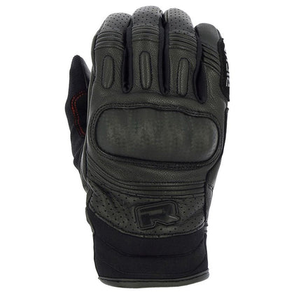 Leather Motorcycle Gloves Richa Protect Summer 2, Black