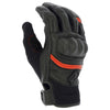 Leather Motorcycle Gloves Richa Protect Summer 2, Black/Red