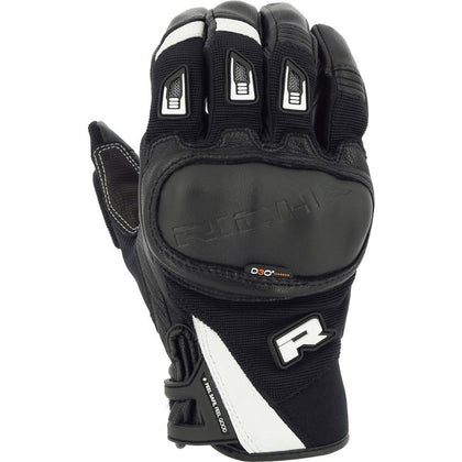 Moto rukavice Richa Magma 2, čierno/biele