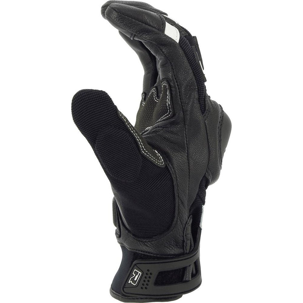 Motorcycle Gloves Richa Magma 2, Black/White Pro Detailing
