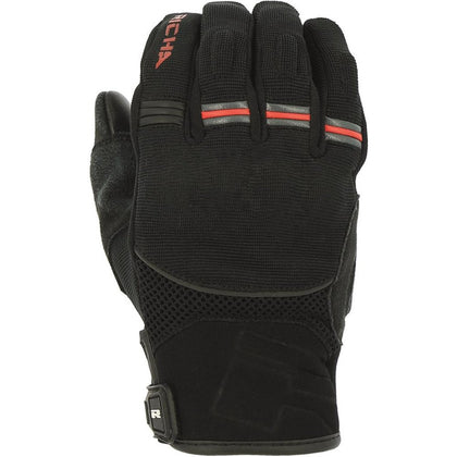 Moto Gloves Richa Scope Gloves, Black/Red