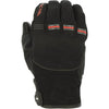 Moto Gloves Richa Scope Gloves, musta/punainen