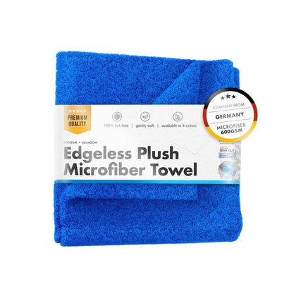 Πανί μικροϊνών ChemicalWorkz, βελούδινη πετσέτα χωρίς άκρες, 600 GSM, 40 x 40 cm, μπλε