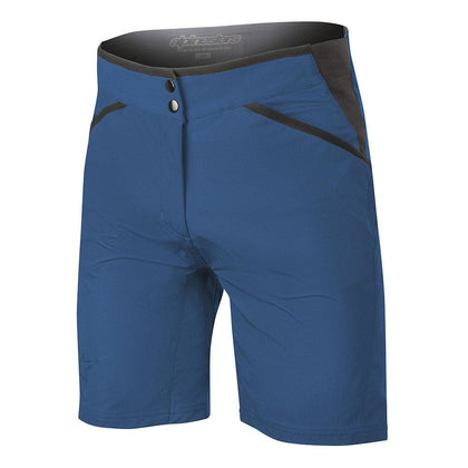 Pantalones cortos de ciclismo para mujer Alpinestars Stella Alps 6.0, azul