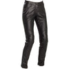 Pantalón de Moto de Piel Mujer Richa Catwalk, Negro