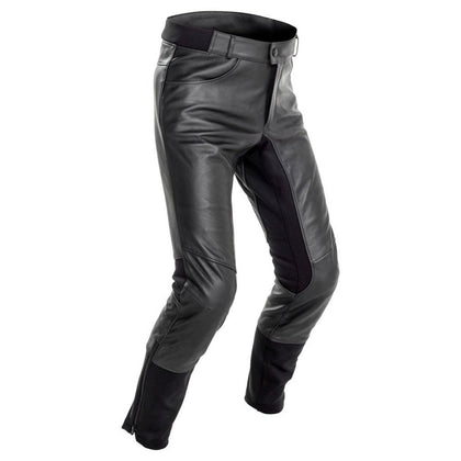 Pantalon de moto en cuir Pantalon en cuir Richa Boulevard, noir