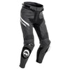 Calça de couro para motocicleta Richa Viper 2 Street, preta/branca