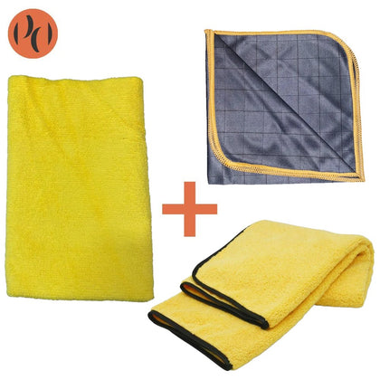 Car Towel and Microfiber Cloths speckLESS Dry and Shine Set