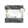 Suchý uterák ChemicalWorkz Shark Twisted Loop, 1400 GSM, 40 x 40 cm, sivý