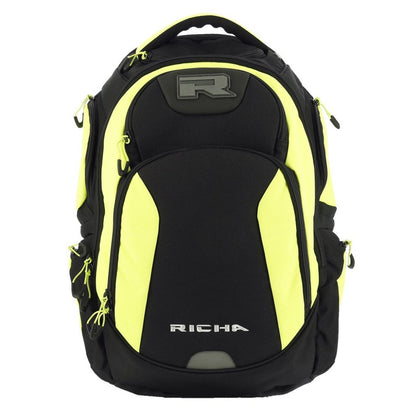 Motociklistički ruksak Richa Krypton Bag, crna/žuta