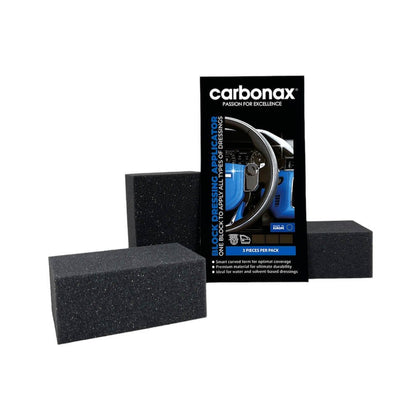 Ensemble d'éponges applicatrices de pansement en bloc Carbonax, 3 pc