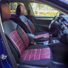 Seat Cover Set Umbrella Diamond, Sangria