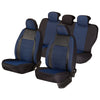 Car Seat Cover Umbrella Elegance Set, Blue