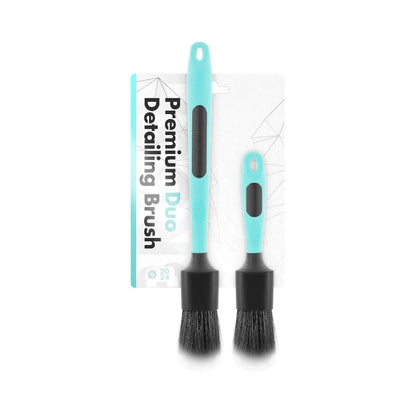 Jeu de pinceaux ChemicalWorkz Ultra Soft Duo, 20 mm et 24 mm, turquoise