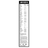 Windshield Wipers Bosch AR533S, 53/47.5cm, VW Bora, Golf, Polo, Skoda Fabia, Octavia, Seat Ibiza, Leon, Audi A3, Honda Civic