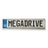 License Plate Support Set Mega Drive Chromed, 2 pcs