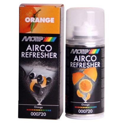 Limpador de Ar Condicionado Motip Airco Refresher, Laranja, 150ml