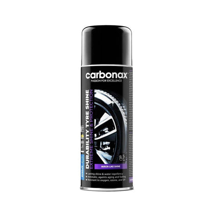 Spray per medicazione pneumatici Carbonax Durability Lucidante per pneumatici, 400 ml