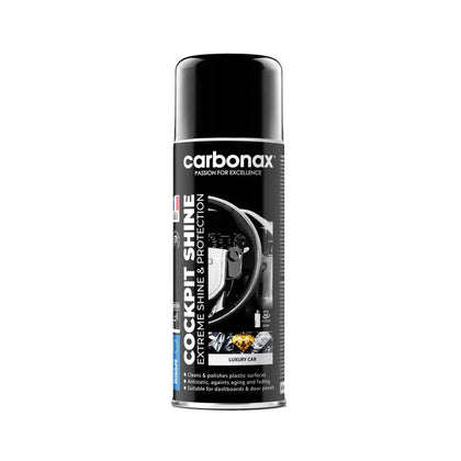 Spray per interni Carbonax lucidatura e protezione dell'abitacolo, 400 ml