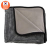 Drying Towel SpeckLESS Twist Bros, 520 GSM, Grey, 90 x 70cm