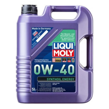 Engine Oil Liqui Moly Synthoil Energy, 0W40, 5L