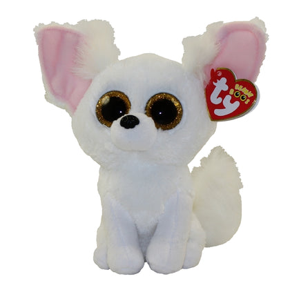 Plush Toy TY Beanie Boos Phoenix, White Fox, 15cm