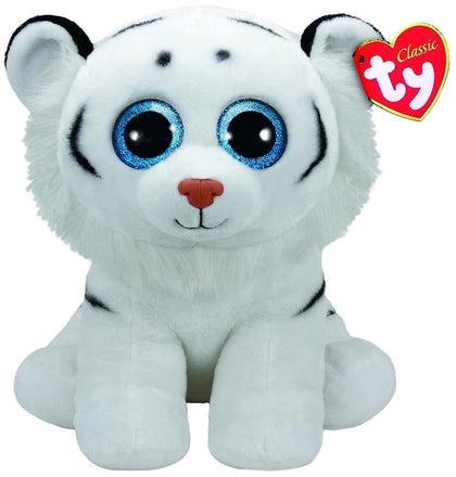 Plush Toy TY Beanie Babies Tundra, White Tiger, 40cm