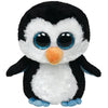 Plush Toy TY Beanie Boos Waddles, Black and White Penguin, 15cm
