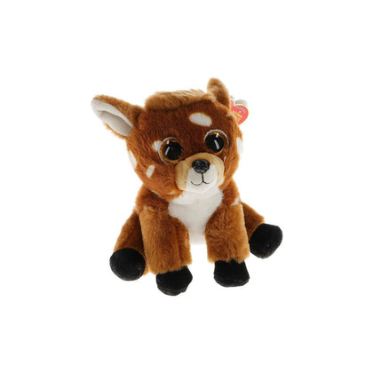 Plush Toy TY Beanie Babies Buckley, Brown and White Spotted Deer, 30cm