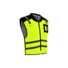 Jaqueta de segurança sem mangas para moto Richa, amarela