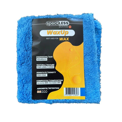 Edgeless waxende microvezeldoek SpeckLESS WaxUp, 550 GSM, 40x40cm