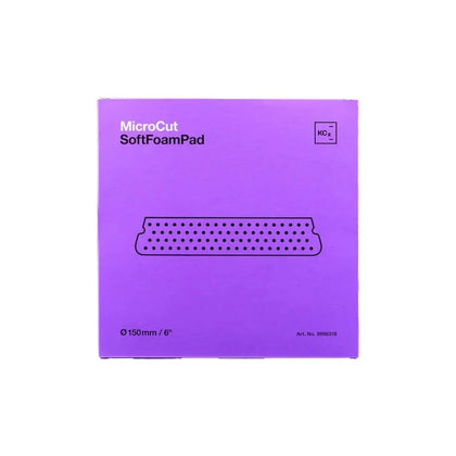 Almohadilla para pulido de acabado, almohadilla de espuma suave Koch Chemie Micro Cut, 150 mm