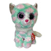 Plush Toy TY Beanie Boos Opal Pastel Cat, 24cm
