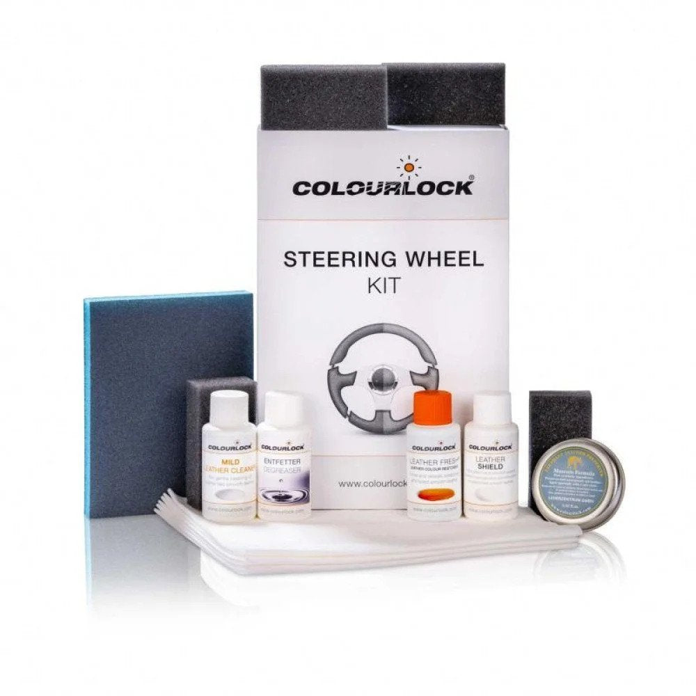 Kit di riparazione volante in pelle nera Colourlock - 850729 - Pro Detailing