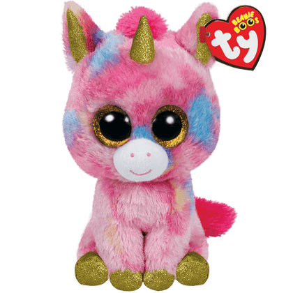 Plush Toy TY Beanie Boos Fantasia Multicolor Unicorn, 24cm
