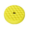Medium Polish Pad 3M Quick Connect, Yellow, Double Sided, 216mm