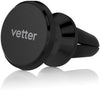 Vetter Magnetic Car Holder, Aluminum, Black