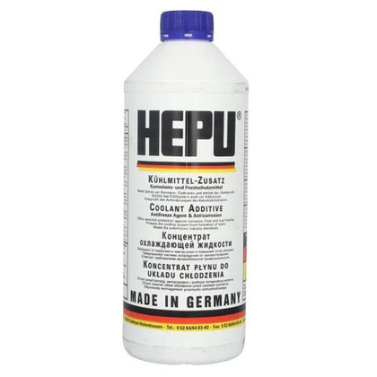 Antifreeze Agent and Anticorrosion HEPU G11 Coolant Additive, Blue, 1.5L