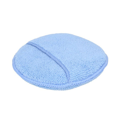 Mikrofaser-Applikator Kaja, Blau, 280 g/m², 12 cm