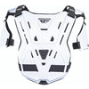 CE Rated Revel Offroad Roost Guard Fly Racing, White/Black