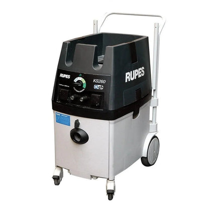 Rupes Professional Mobile Vacuum Cleaner Electric and Pneumatic KS260EPN, 65L