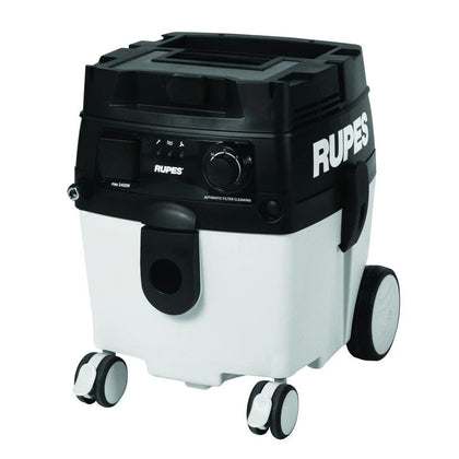 Rupes Professional Mobile Vacuum Cleaner Electric and Pneumatic S230PL, 30L